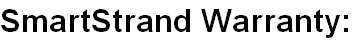 SmartStrand Warranty: